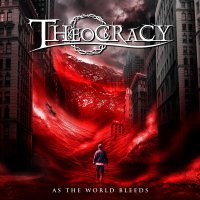 Theocracy - As The World Bleeds (White/Black Marble + Blood)