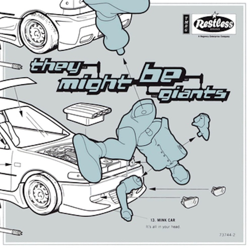 They Might Be Giants - Mink Car vinyl cover