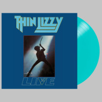 Thin Lizzy - Life Live (Aqua; Anniversary Edition) vinyl cover
