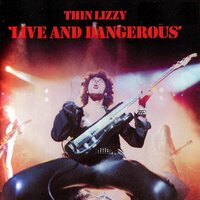 Thin Lizzy - Live And Dangerous (Metallic Silver) vinyl cover