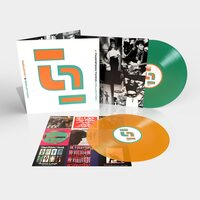 Thompson Twins - Industry & Seduction: A Thompson Twins Collection (Transparent Green/Orange) vinyl cover