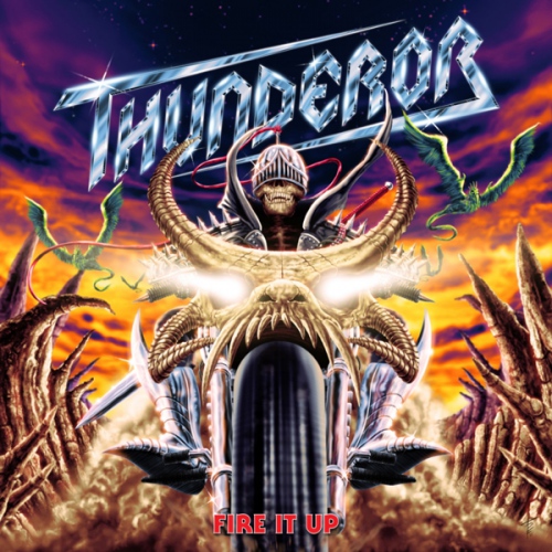 Thuderor - Fire It Up vinyl cover