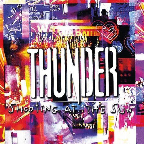 Thunder - Shooting At the Sun vinyl cover