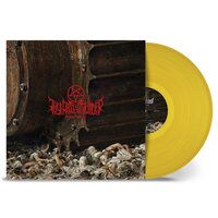 Thy Art Is Murder - Human Target (Yellow) vinyl cover