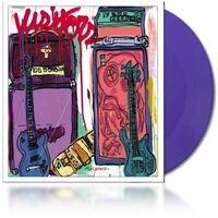 Tia Carrera - Visitors / Early Purple vinyl cover