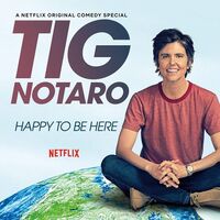 Tig Notaro - Happy To Be Here vinyl cover