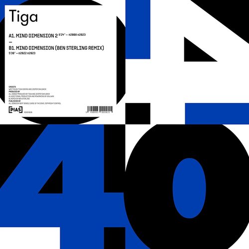 Tiga - - Pias 40 vinyl cover