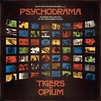 Tigers on Opium - Psychodrama Striped vinyl cover