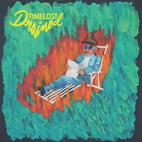 Timelost - Drained (Orange & Yellow Galaxy) vinyl cover