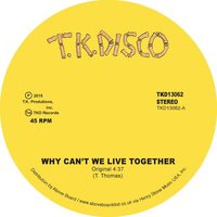 Timmy Thomas - Why Can't We Live Together vinyl cover