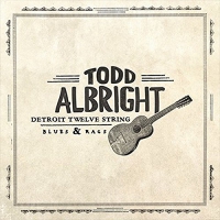 Todd Albright - Detroit Twelve String Blues & Rags vinyl cover