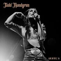 Todd Rundgren - Live in NYC '78 (Gold) vinyl cover