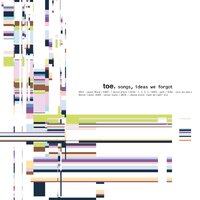Toe - songs, ideas we forgot ("Eraser Smudge") vinyl cover