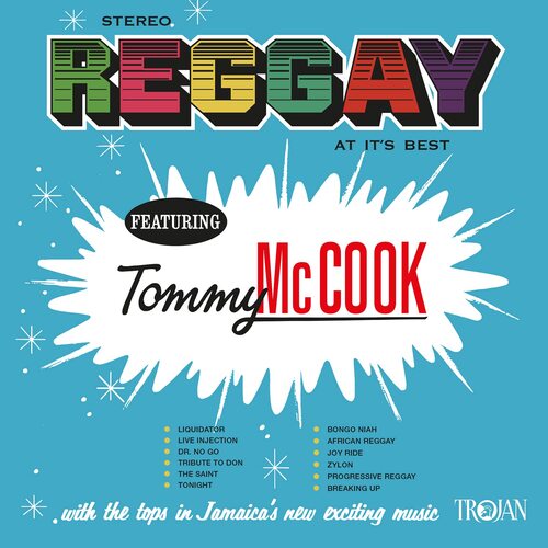 Tommy Mccook - Reggay At It's Best - Limited Orange vinyl cover