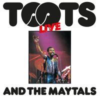 Toots  &  Tens - Live vinyl cover