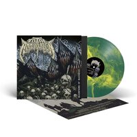 Total Annihilation - Mountains of Madness (Green/Yellow) vinyl cover