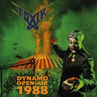 Toxik - Dynamo Open Air 1988 (Red & Black Splatter) vinyl cover