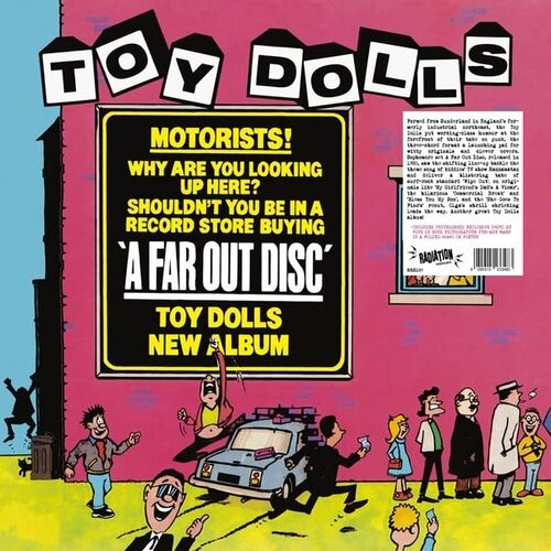Toy Dolls - Far Our vinyl cover
