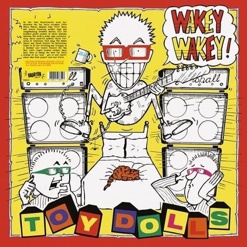 Toy Dolls - Wakey Wakey (Orange) vinyl cover