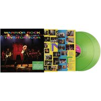 Toyah - Warrior Rock; Toyah On Tour (Transparent Green) vinyl cover