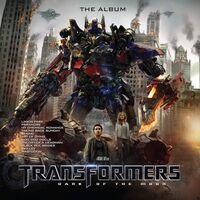 Transformers: Dark Of The Moon - Transformers: Revenge Of The Fallen - The Album vinyl cover