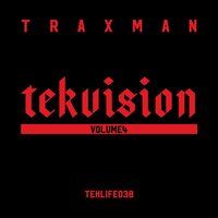 Traxman - TEKVISION, Vol. 4 vinyl cover