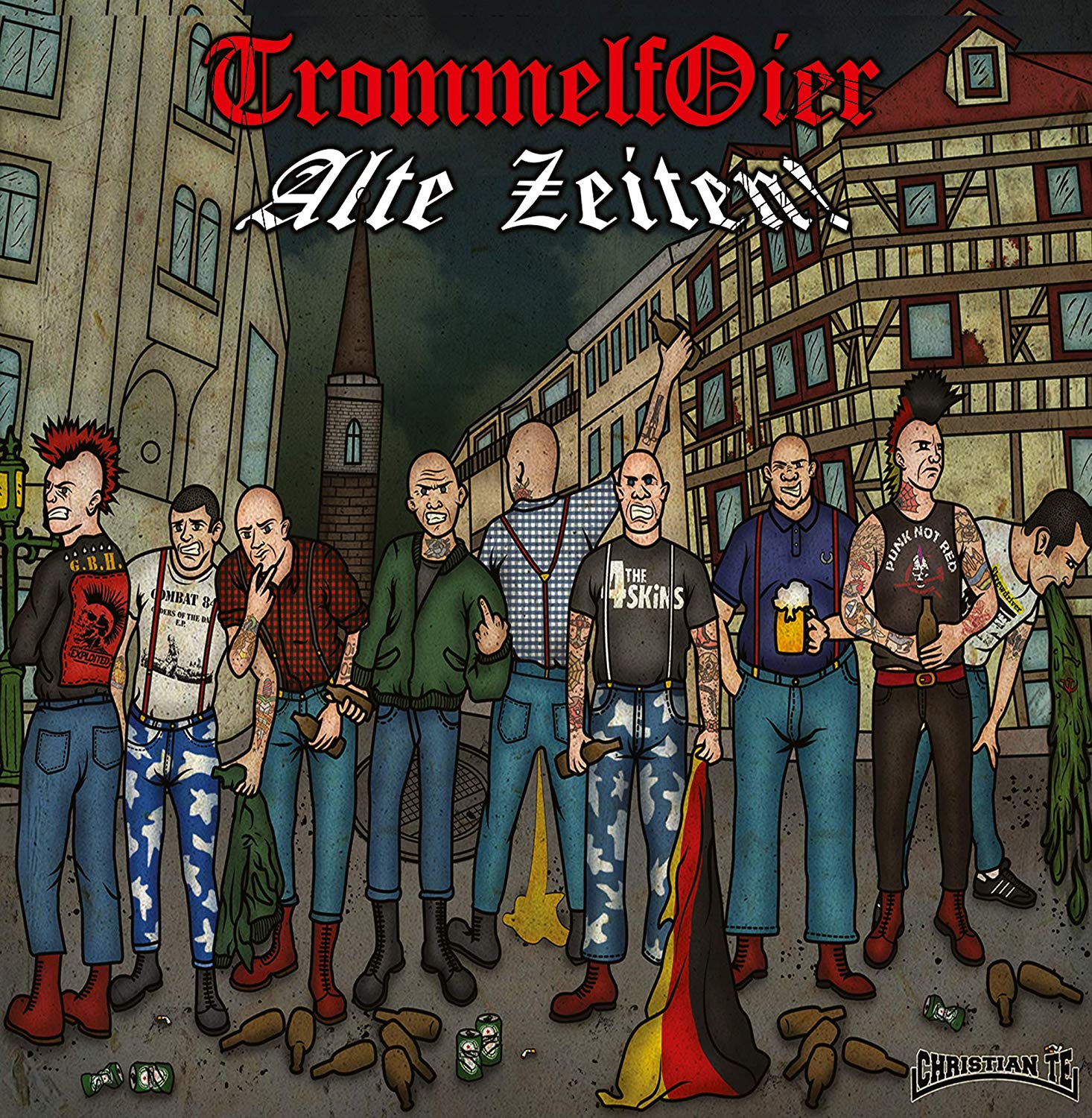 Trommelfoier - Alte Zeiten vinyl cover