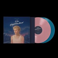 Troye Sivan - Blue Neighbourhood 'Ten Years On' (10th Anniversary Blush Pink/Aqua Blue) vinyl cover