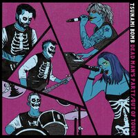 Tsunami Bomb - Dead Man's Party / Out of Touch vinyl cover