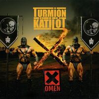 Turmion Kätilöt - Omen X (Yellow) vinyl cover