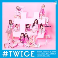 TWICE - #Twice (Pink) vinyl cover