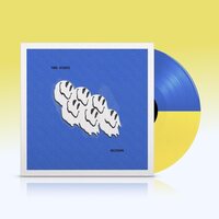 Twin Atlantic - Meltdown (Yellow & Blue Half & Half) vinyl cover