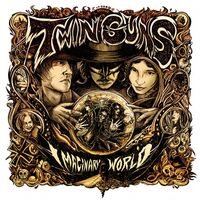 Twin Guns - Imaginary World vinyl cover