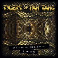 Tygers Of Pan Tang - Hellbound, Spellbound - Live 1981 Gold vinyl cover