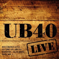 Ub40 - Live 2009 Vol. 1 vinyl cover