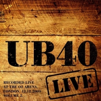 Ub40 - Live 2009 Vol. 2 vinyl cover