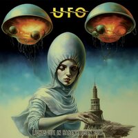 UFO - Lights Out In Babenhausen (Coke Bottle Green) vinyl cover