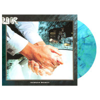 UK - Danger Money (Blue and Turquoise Marble) vinyl cover