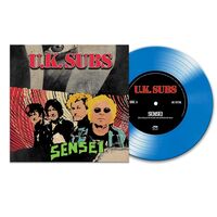 Uk Subs - Sensei (Blue) vinyl cover