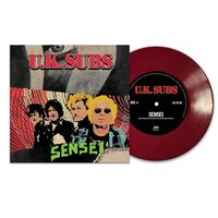 Uk Subs - Sensei (Red) vinyl cover
