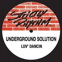Underground Solution - Luv Dancin' vinyl cover