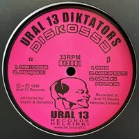 Ural 13 Diktators - Diskossa vinyl cover