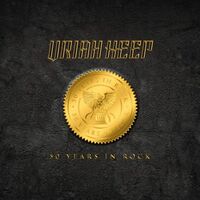 Uriah Heep - 50 Years In Rock vinyl cover