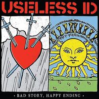Useless Id - Bad Story, Happy Ending (Red/White Splatter) vinyl cover
