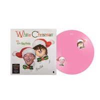 V x Bing Crosby - White Christmas (Hot Pink Picture) vinyl cover