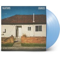 Vacations - Changes (Blue) vinyl cover