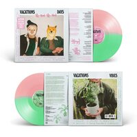 Vacations - Days/Vibes (Pink/Green) vinyl cover