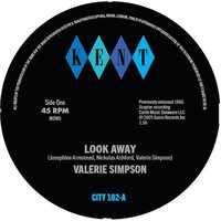 Valerie Simpson - Look Away / It's Just Love vinyl cover