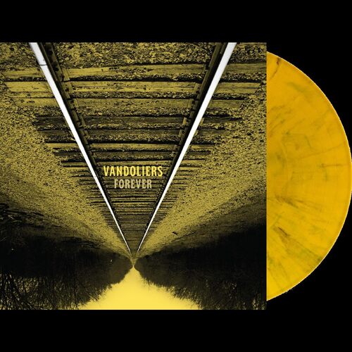 Vandoliers - Forever (Gold & Black Splatter) vinyl cover