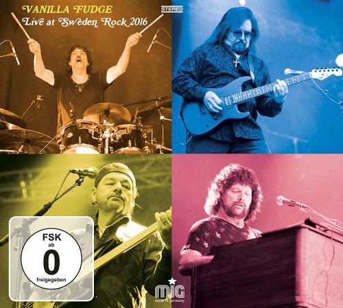 Vanilla Fudge - Live At Sweden Rock 2016 vinyl cover